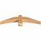 Ekena Millwork Bellingham Timber Gable Bracket, Western Red Cedar, 36"W x 9"H x 3 1/2"D x 3 1/2"F, 6/12 Pitch GBW036X09X0404BEL00SWR - alternate 2
